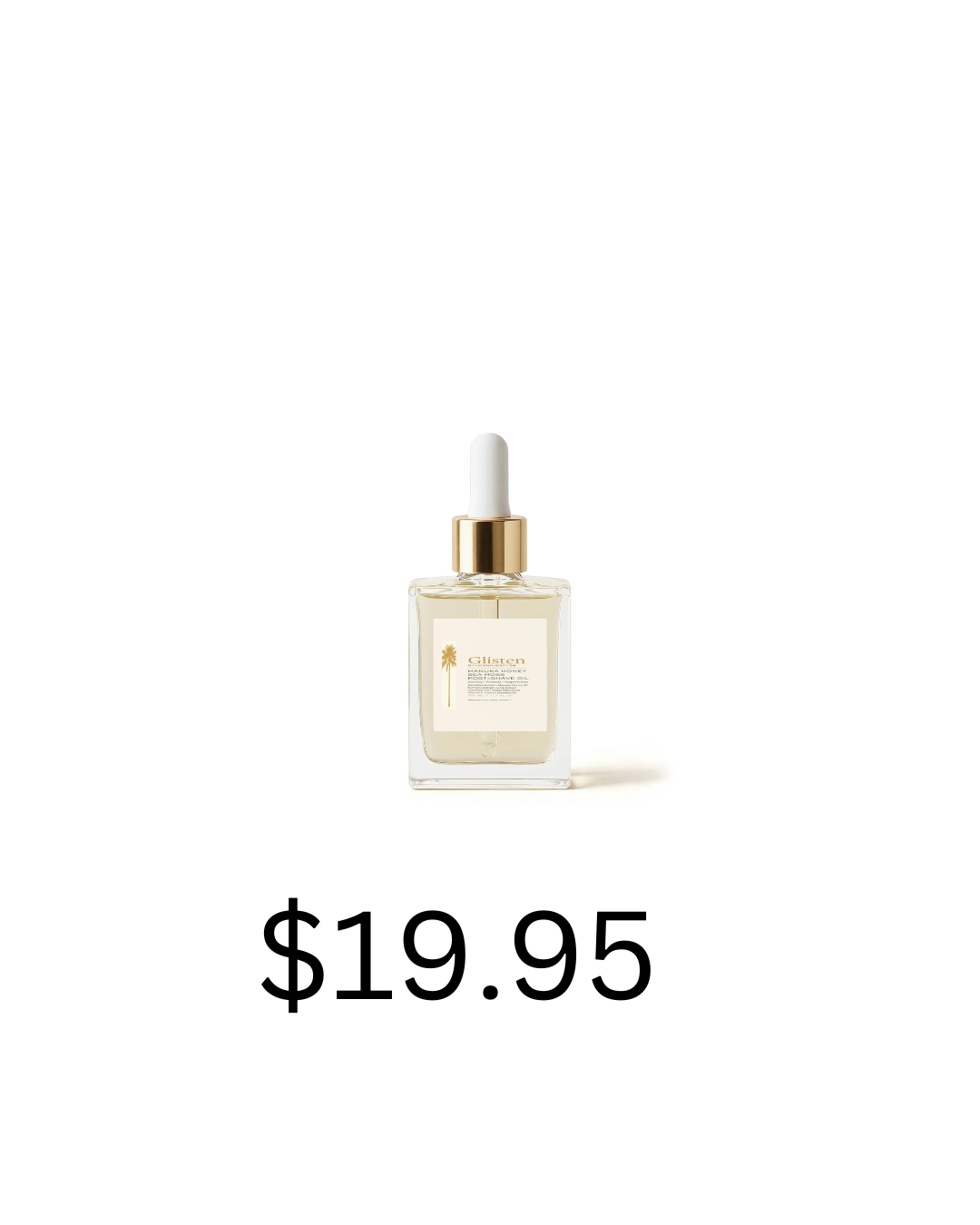 Glisten by Hermajesty Manuka Honey Sea Moss Post-Shave Oil