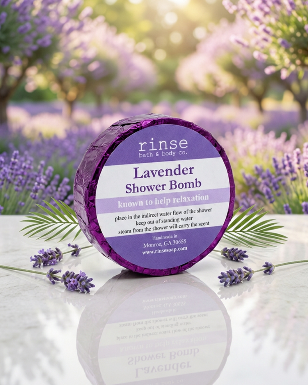 Lavender Shower Bomb