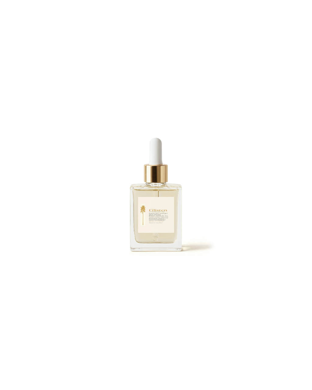 Glisten by Hermajesty Manuka Honey Sea Moss Post-Shave Oil