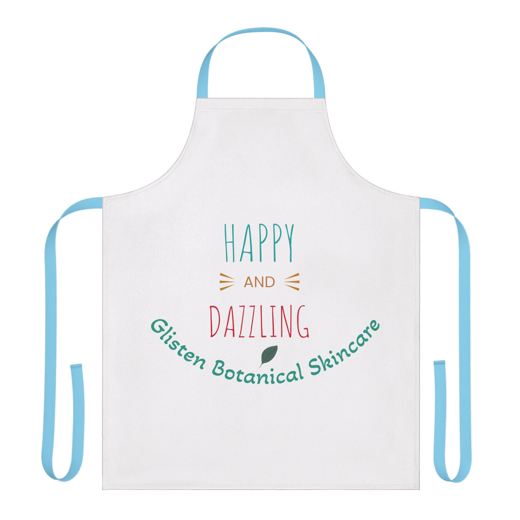 Happy and Dazzling Botanical Skincare Apron — Cute Spa/Beauty Gift
