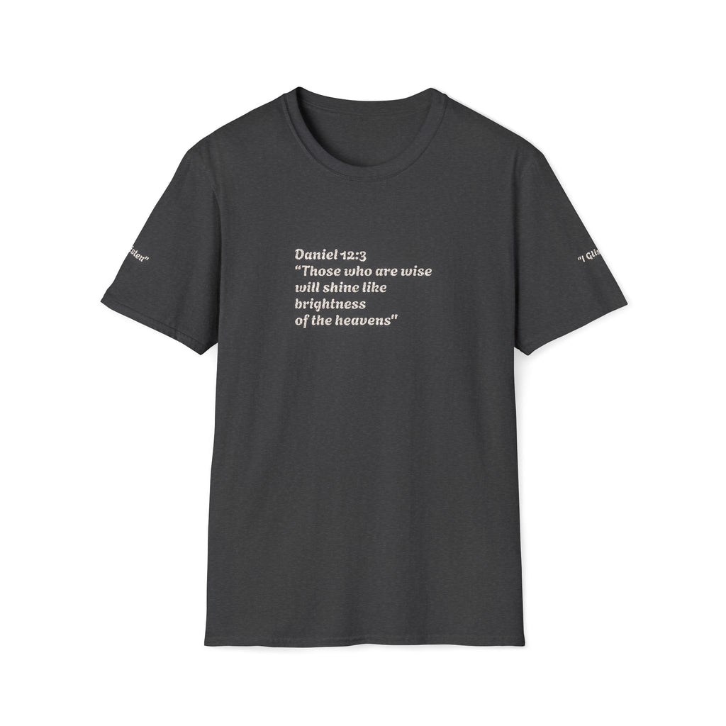 Biblical Quote T-Shirt — “Daniel 12:3” Inspirational Scripture Tee