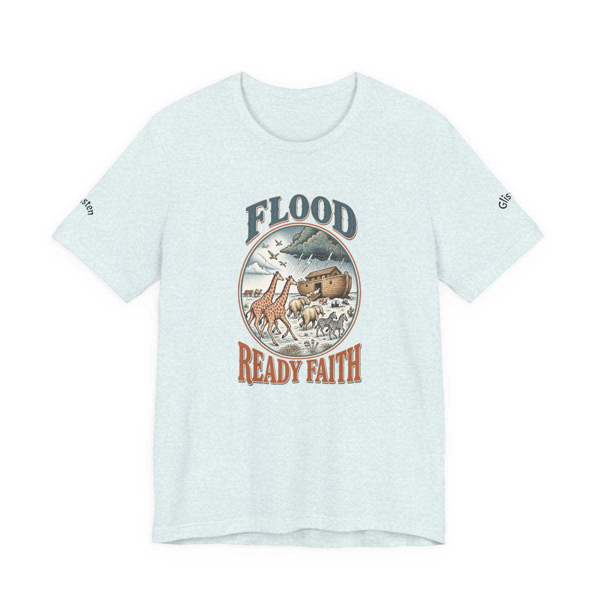 Flood Ready Faith Ark Animals T-Shirt