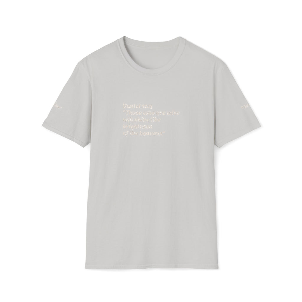 Biblical Quote T-Shirt — “Daniel 12:3” Inspirational Scripture Tee