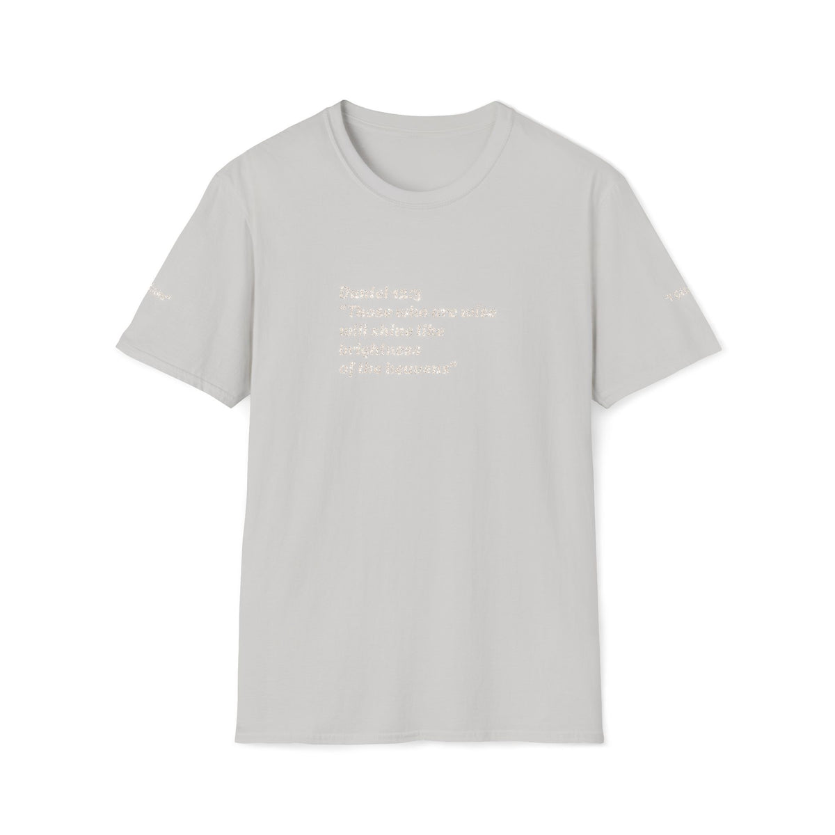 Biblical Quote T-Shirt — “Daniel 12:3” Inspirational Scripture Tee