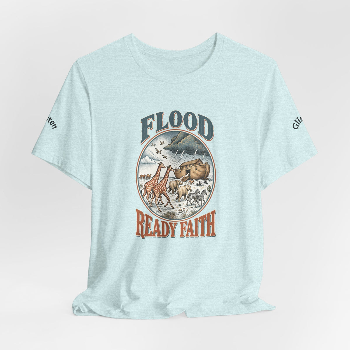 Flood Ready Faith Ark Animals T-Shirt