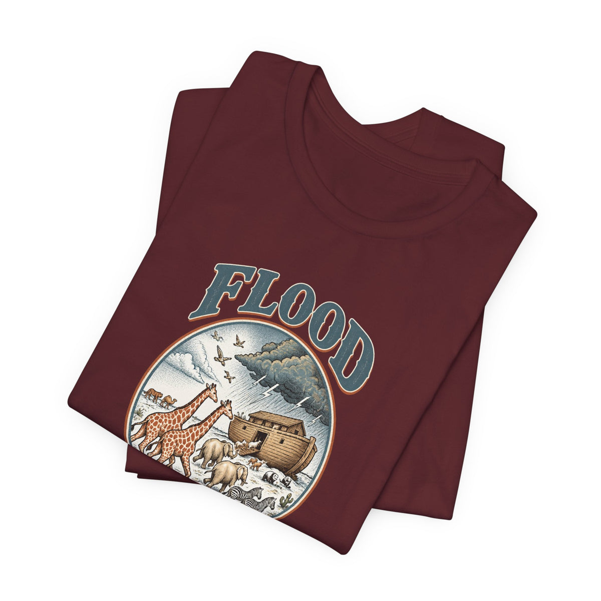Flood Ready Faith Ark Animals T-Shirt