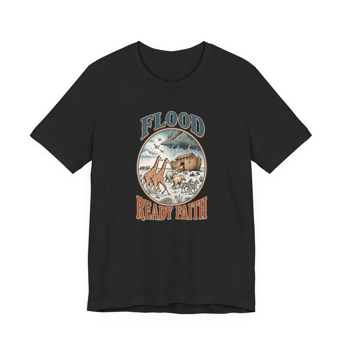 Flood Ready Faith Ark Animals T-Shirt