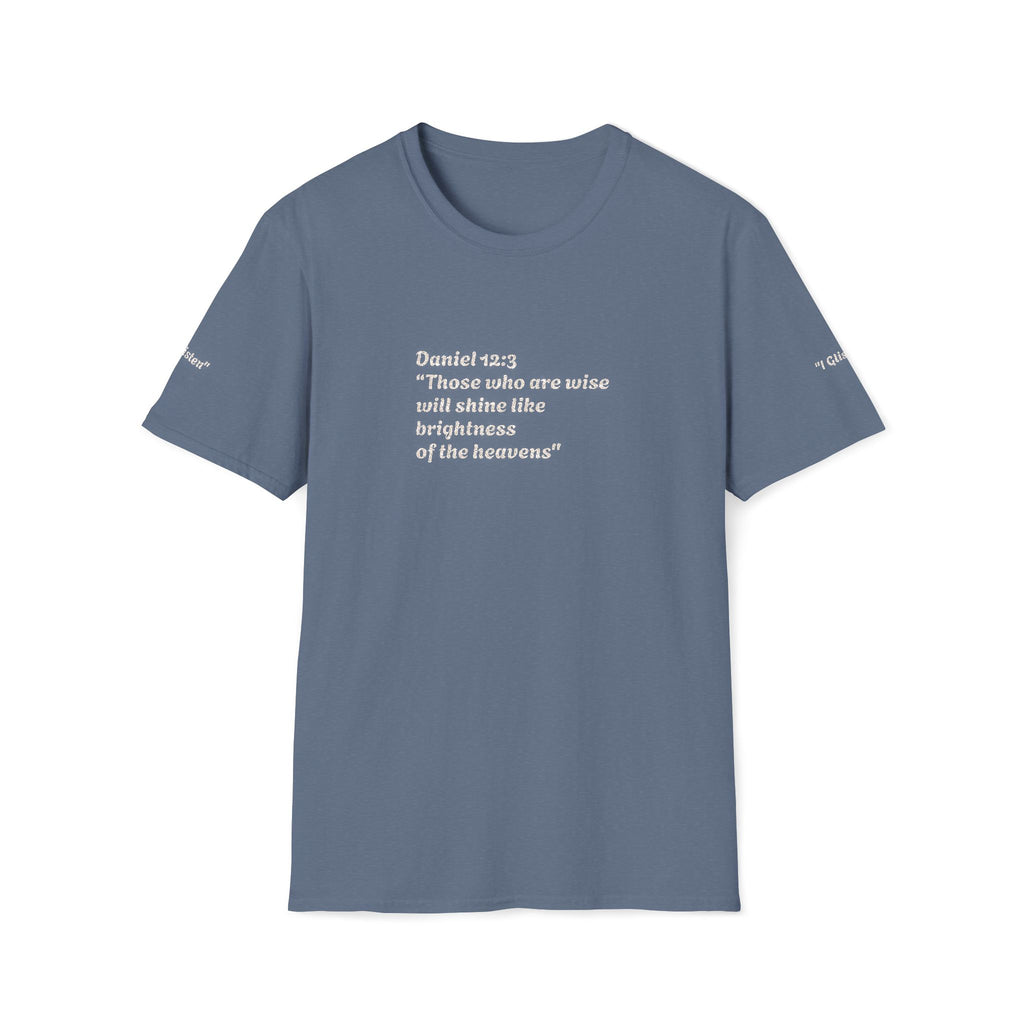 Biblical Quote T-Shirt — “Daniel 12:3” Inspirational Scripture Tee