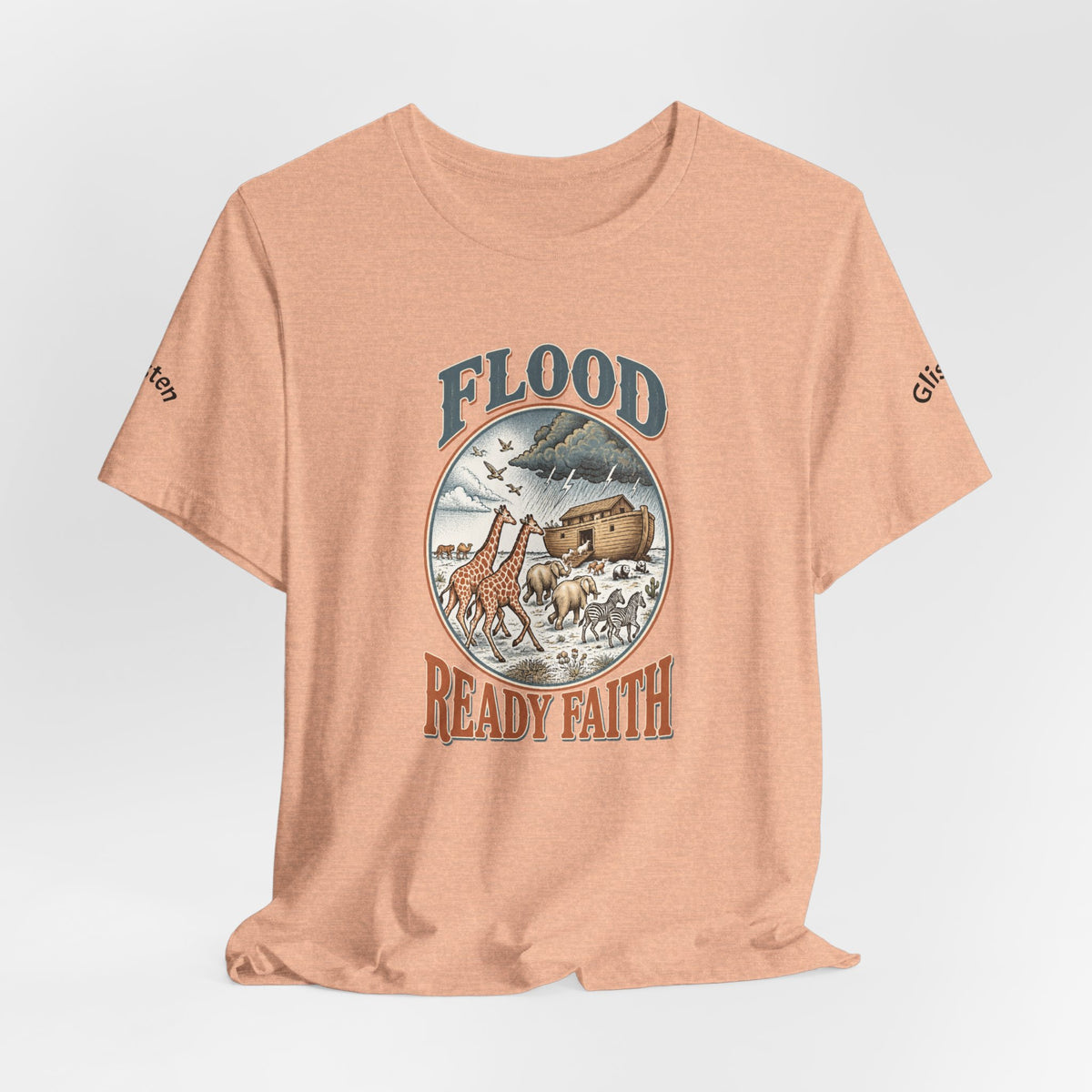 Flood Ready Faith Ark Animals T-Shirt