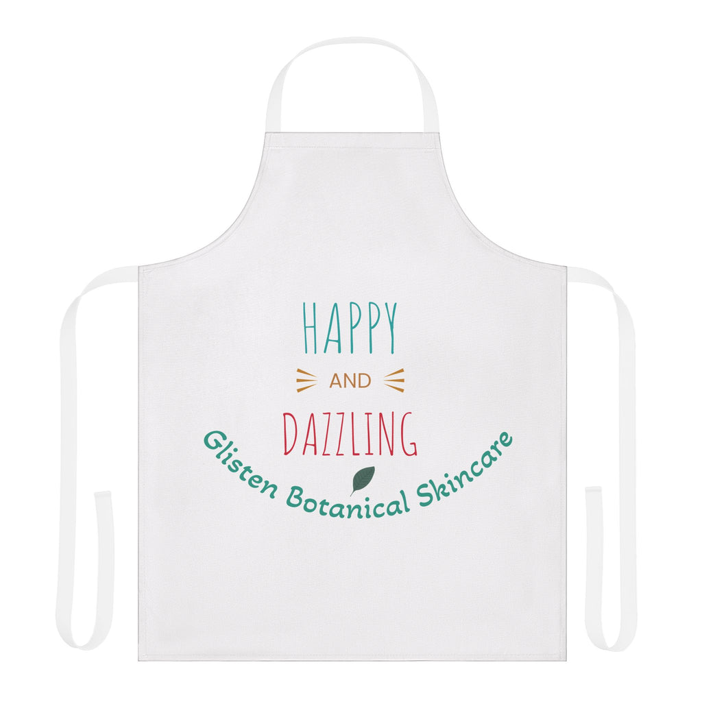 Happy and Dazzling Botanical Skincare Apron — Cute Spa/Beauty Gift
