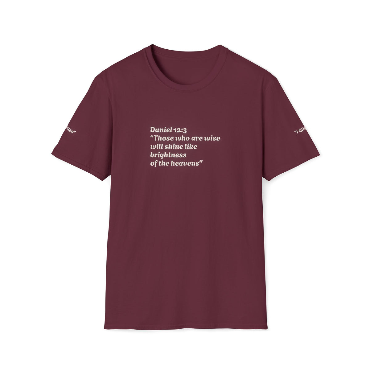 Biblical Quote T-Shirt — “Daniel 12:3” Inspirational Scripture Tee