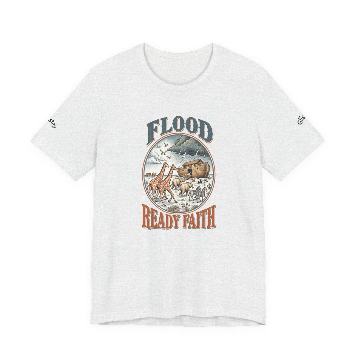 Flood Ready Faith Ark Animals T-Shirt