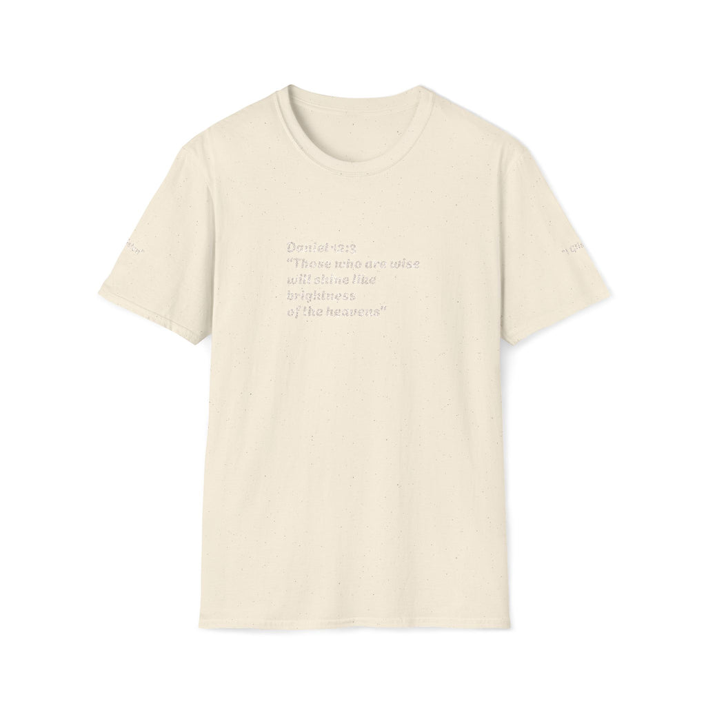 Biblical Quote T-Shirt — “Daniel 12:3” Inspirational Scripture Tee