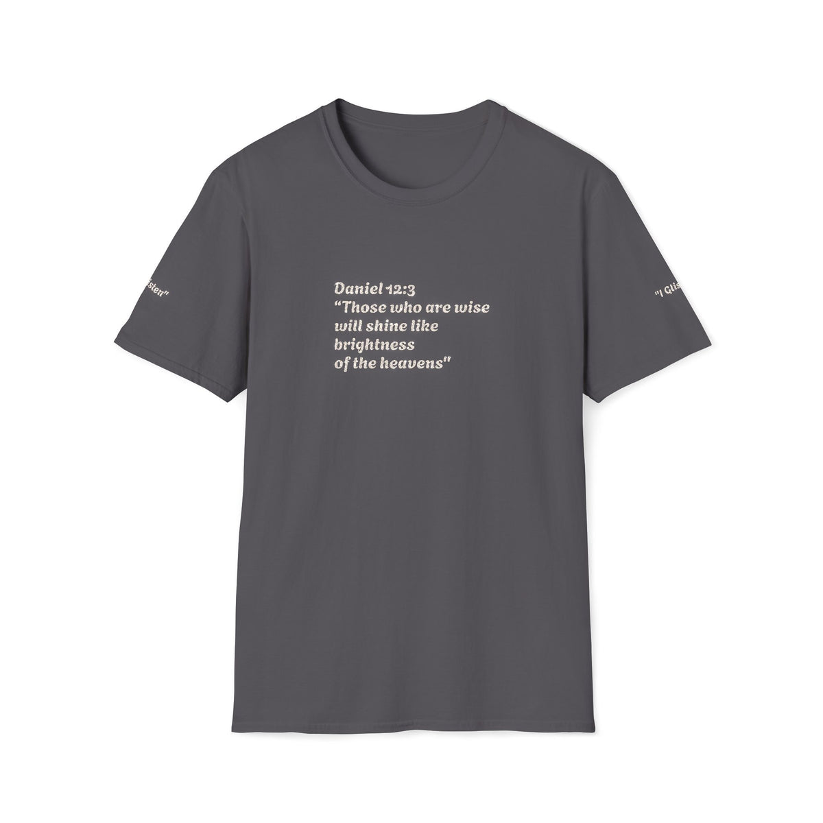 Biblical Quote T-Shirt — “Daniel 12:3” Inspirational Scripture Tee