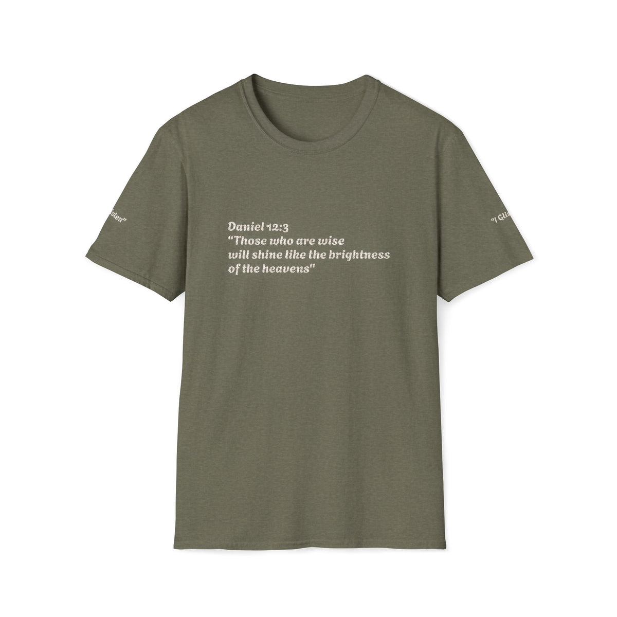 Biblical Quote T-Shirt — “Daniel 12:3” Inspirational Scripture Tee