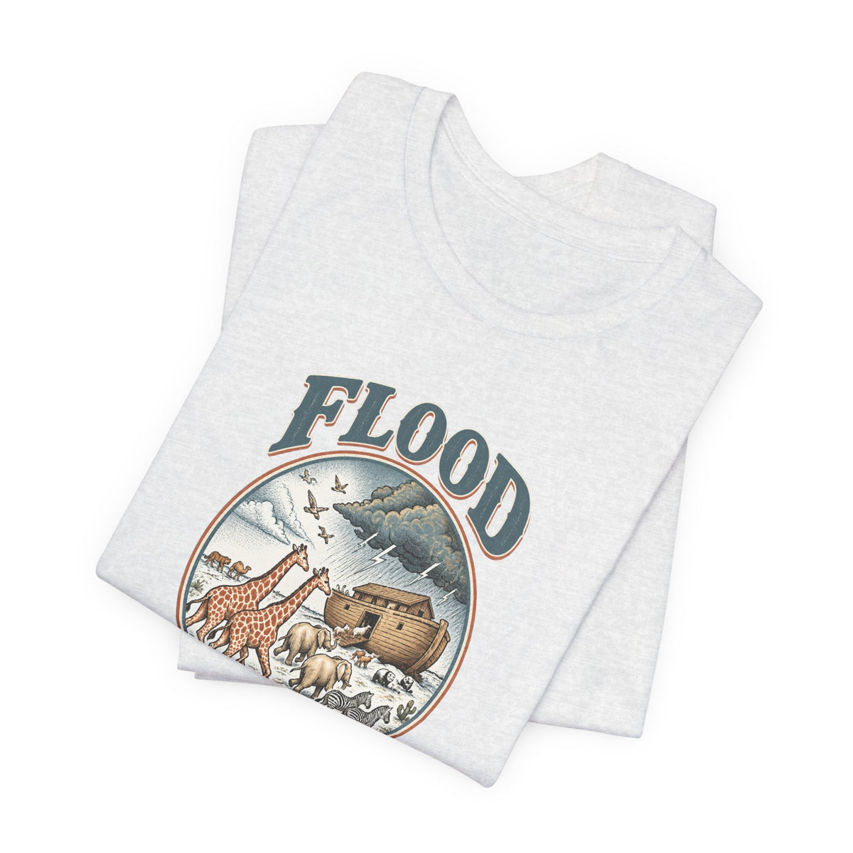 Flood Ready Faith Ark Animals T-Shirt