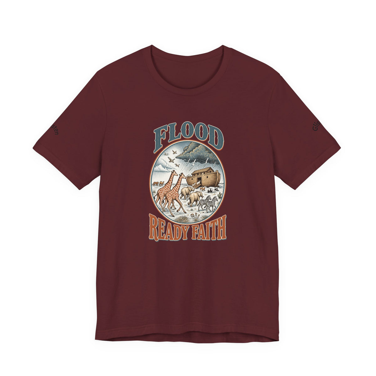 Flood Ready Faith Ark Animals T-Shirt