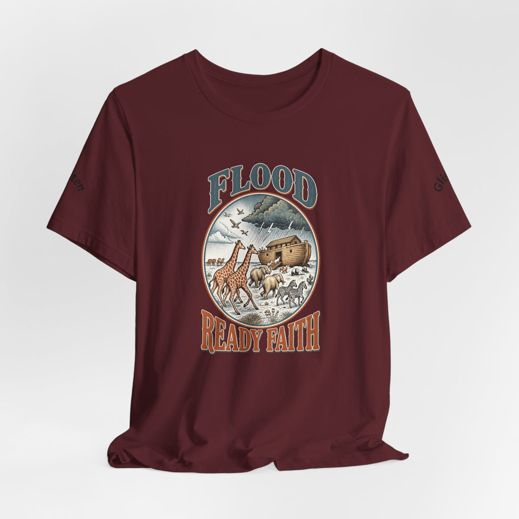 Flood Ready Faith Ark Animals T-Shirt