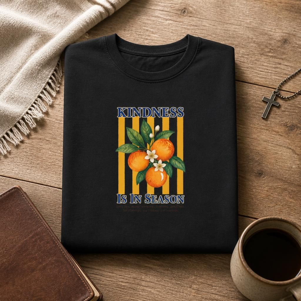 Kindness Is In Season - Bible Verse Graphic T-Shirt