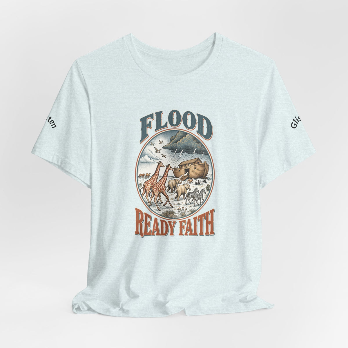 Flood Ready Faith Ark Animals T-Shirt