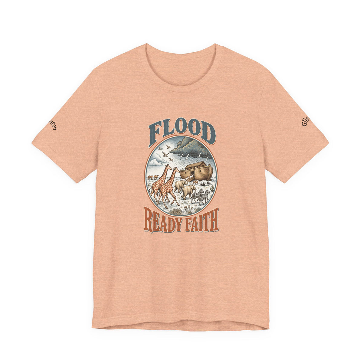 Flood Ready Faith Ark Animals T-Shirt