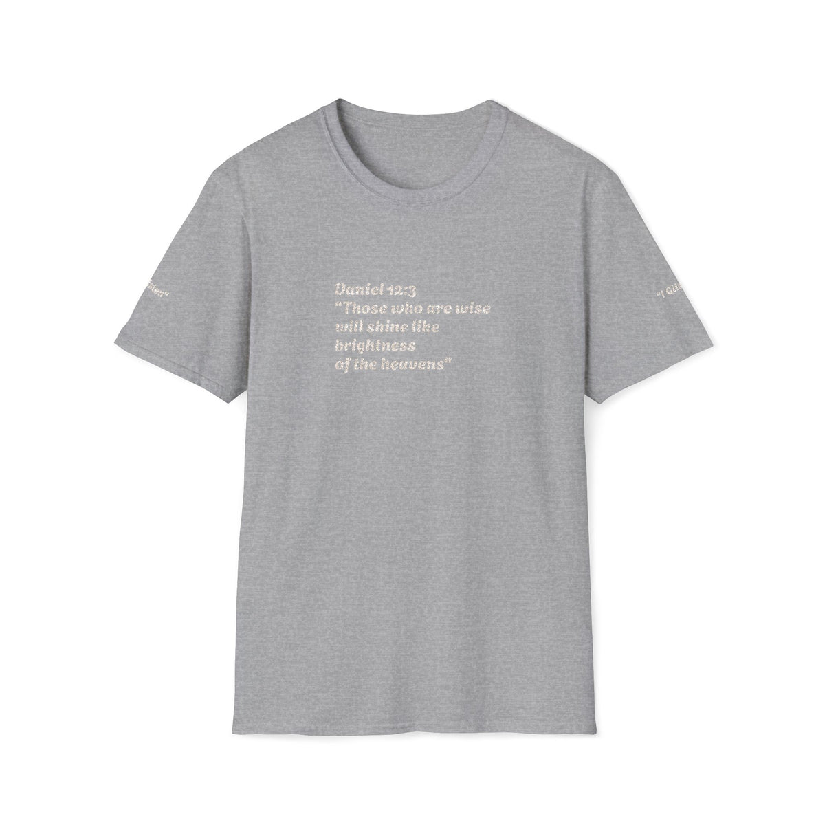 Biblical Quote T-Shirt — “Daniel 12:3” Inspirational Scripture Tee