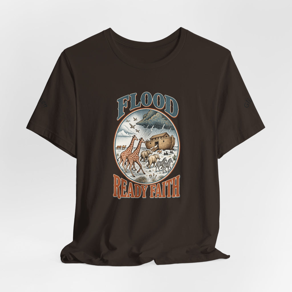Flood Ready Faith Ark Animals T-Shirt