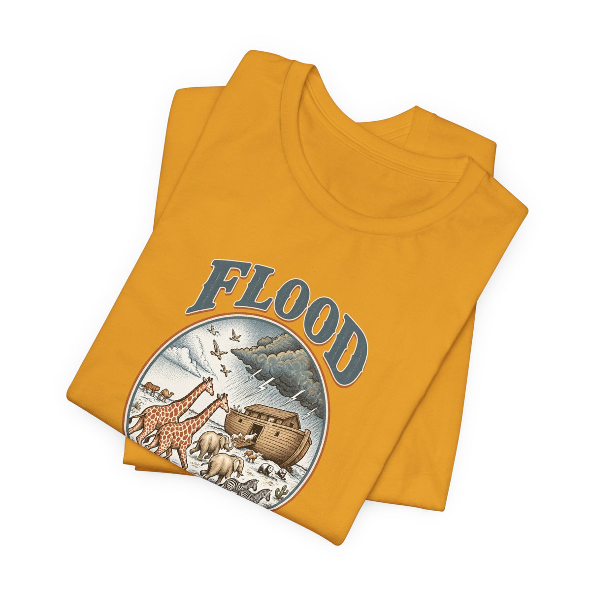Flood Ready Faith Ark Animals T-Shirt
