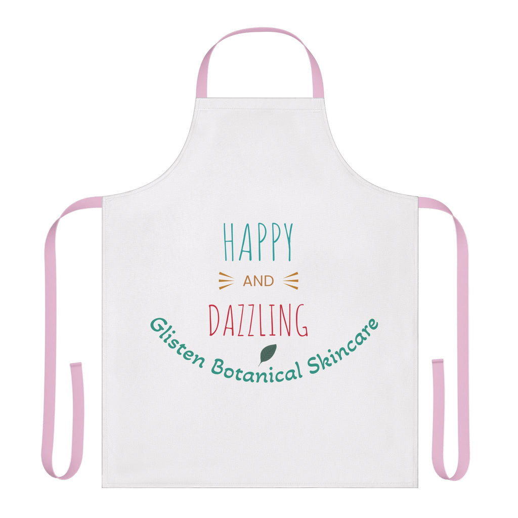 Happy and Dazzling Botanical Skincare Apron — Cute Spa/Beauty Gift
