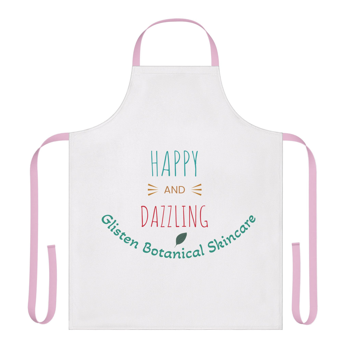 Happy and Dazzling Botanical Skincare Apron — Cute Spa/Beauty Gift
