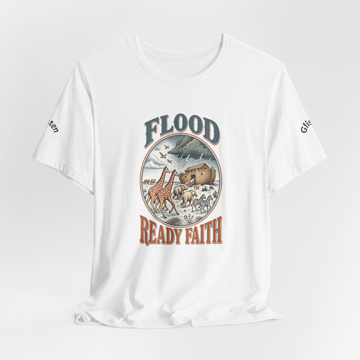 Flood Ready Faith Ark Animals T-Shirt