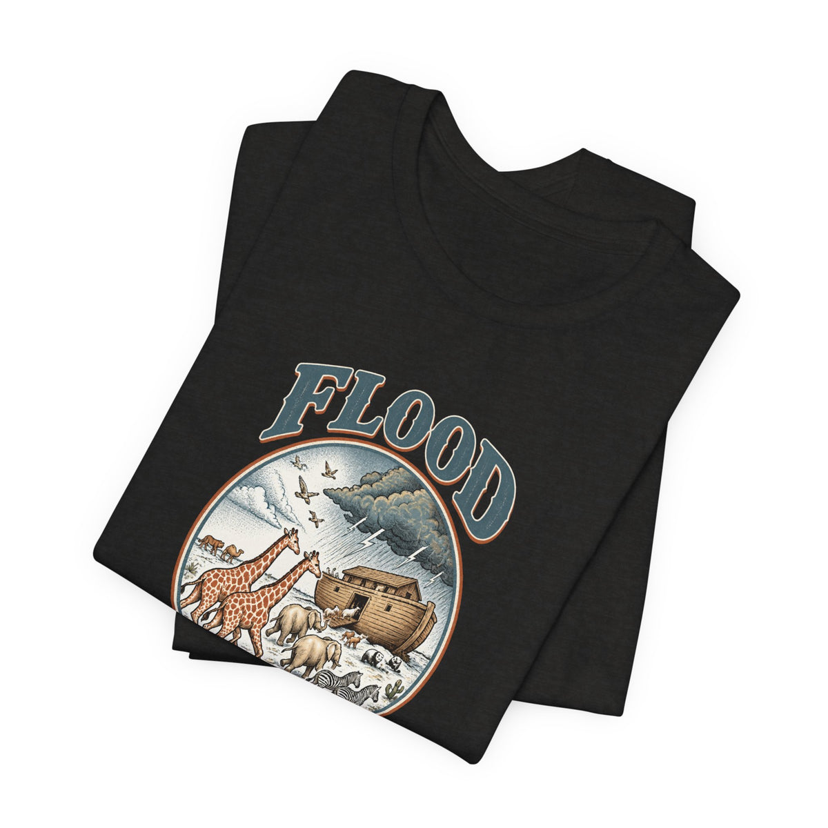 Flood Ready Faith Ark Animals T-Shirt