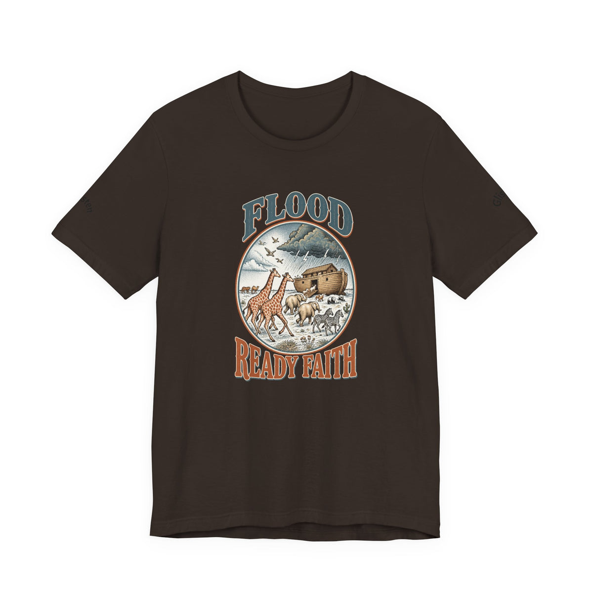 Flood Ready Faith Ark Animals T-Shirt