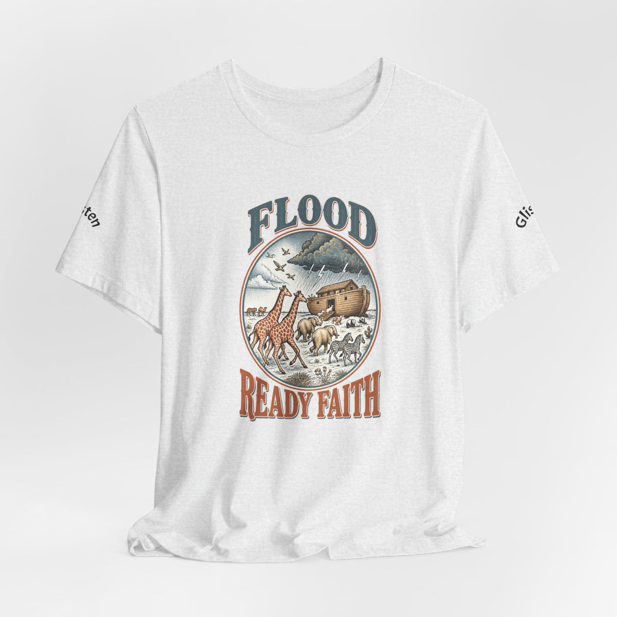 Flood Ready Faith Ark Animals T-Shirt