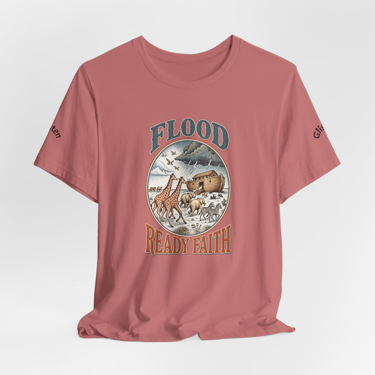 Flood Ready Faith Ark Animals T-Shirt