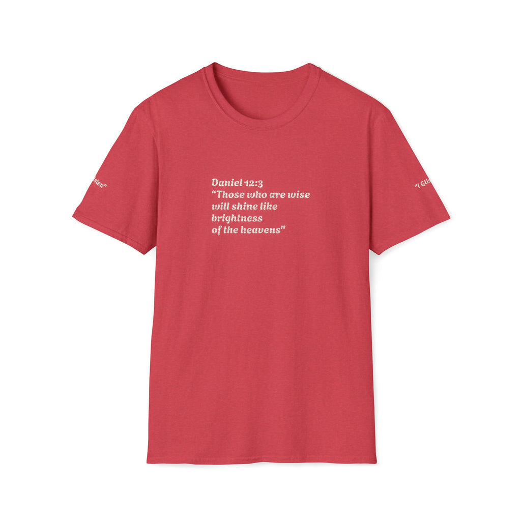 Biblical Quote T-Shirt — “Daniel 12:3” Inspirational Scripture Tee