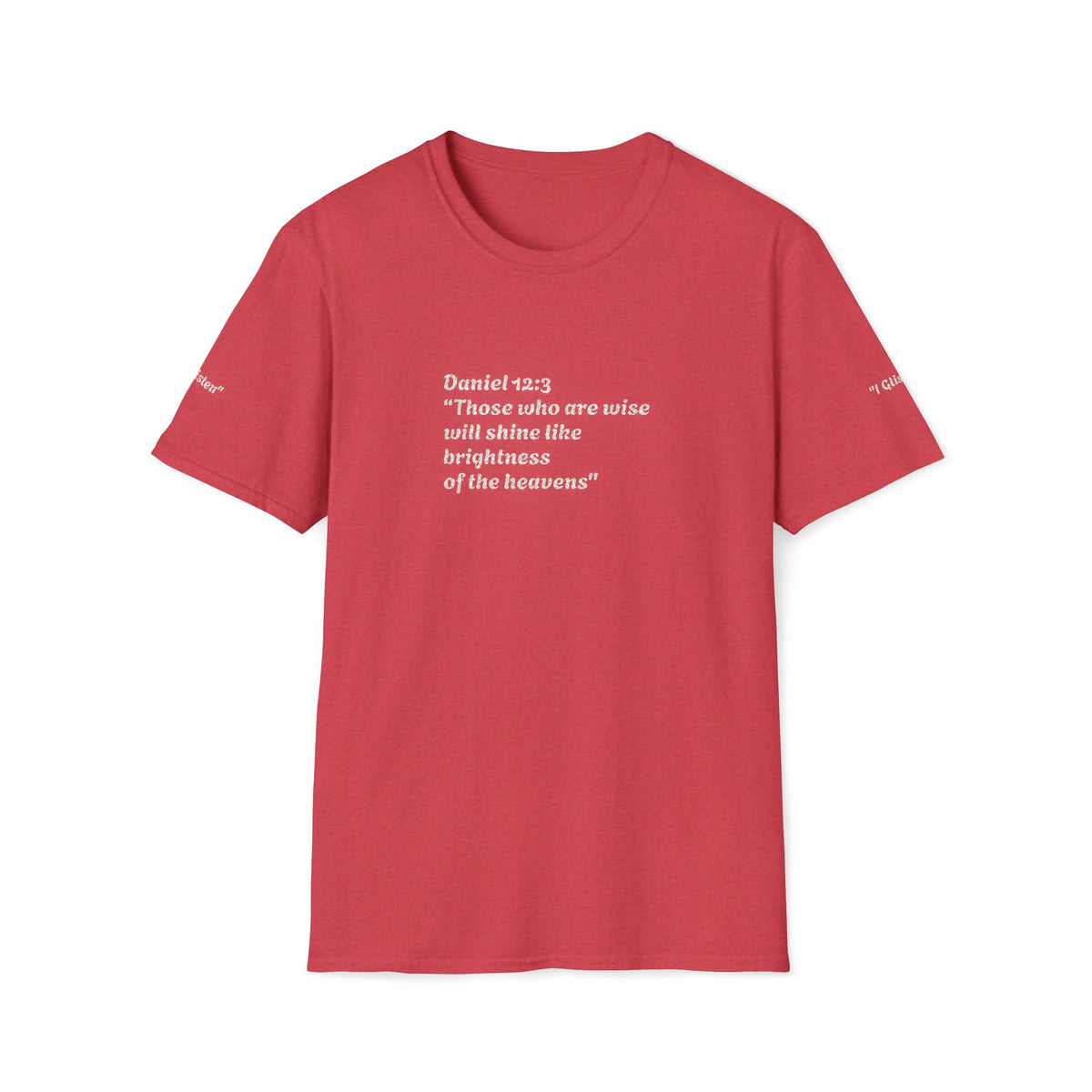 Biblical Quote T-Shirt — “Daniel 12:3” Inspirational Scripture Tee