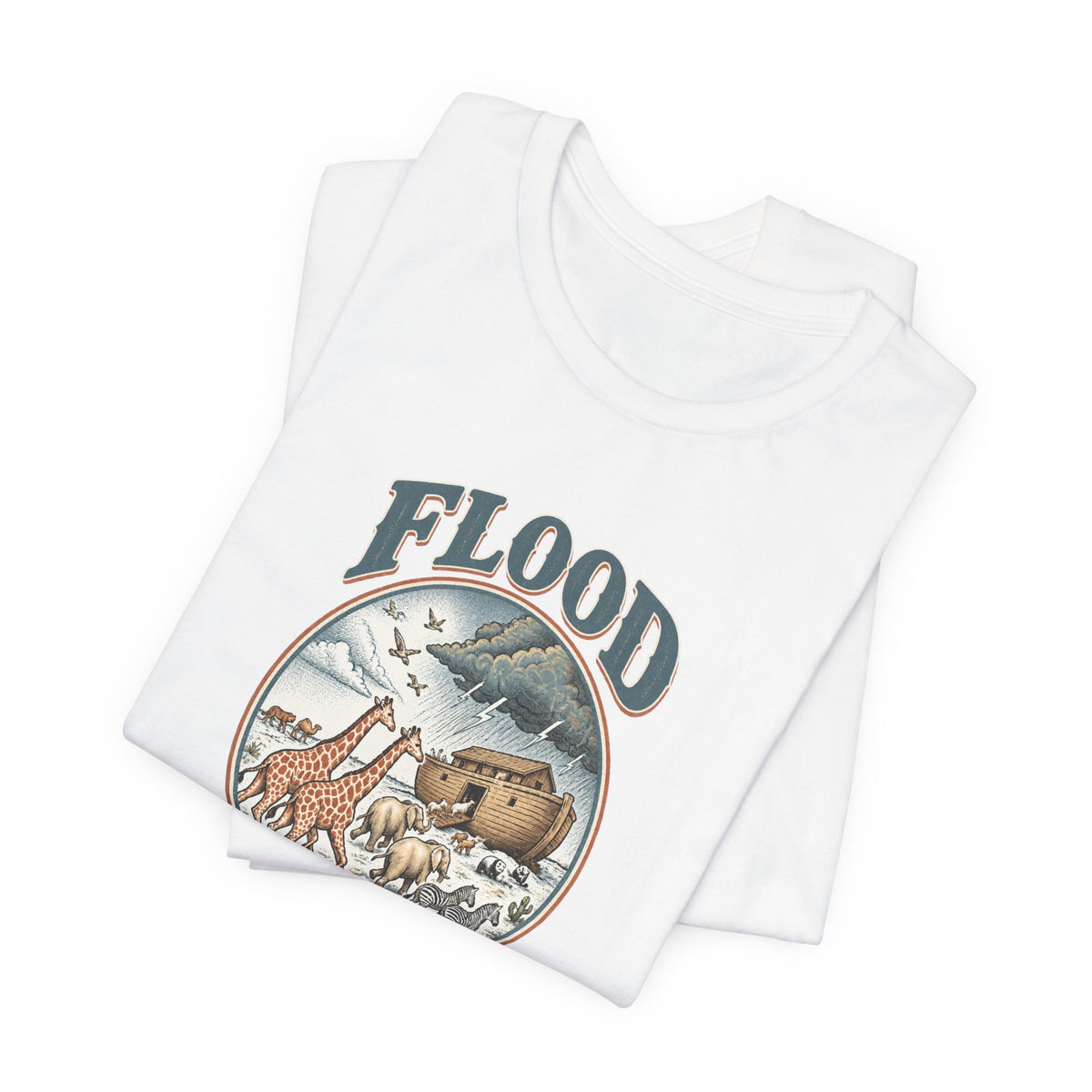 Flood Ready Faith Ark Animals T-Shirt