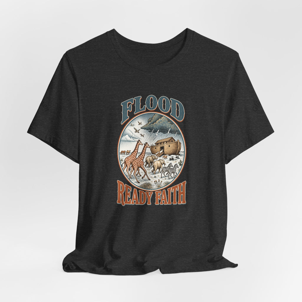Flood Ready Faith Ark Animals T-Shirt