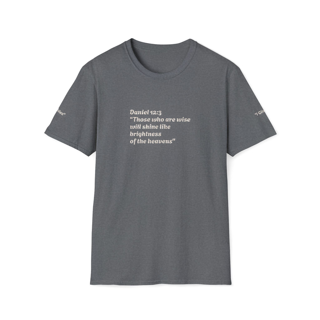 Biblical Quote T-Shirt — “Daniel 12:3” Inspirational Scripture Tee