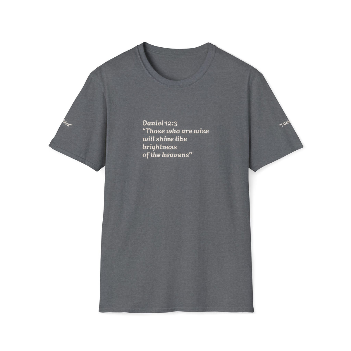 Biblical Quote T-Shirt — “Daniel 12:3” Inspirational Scripture Tee