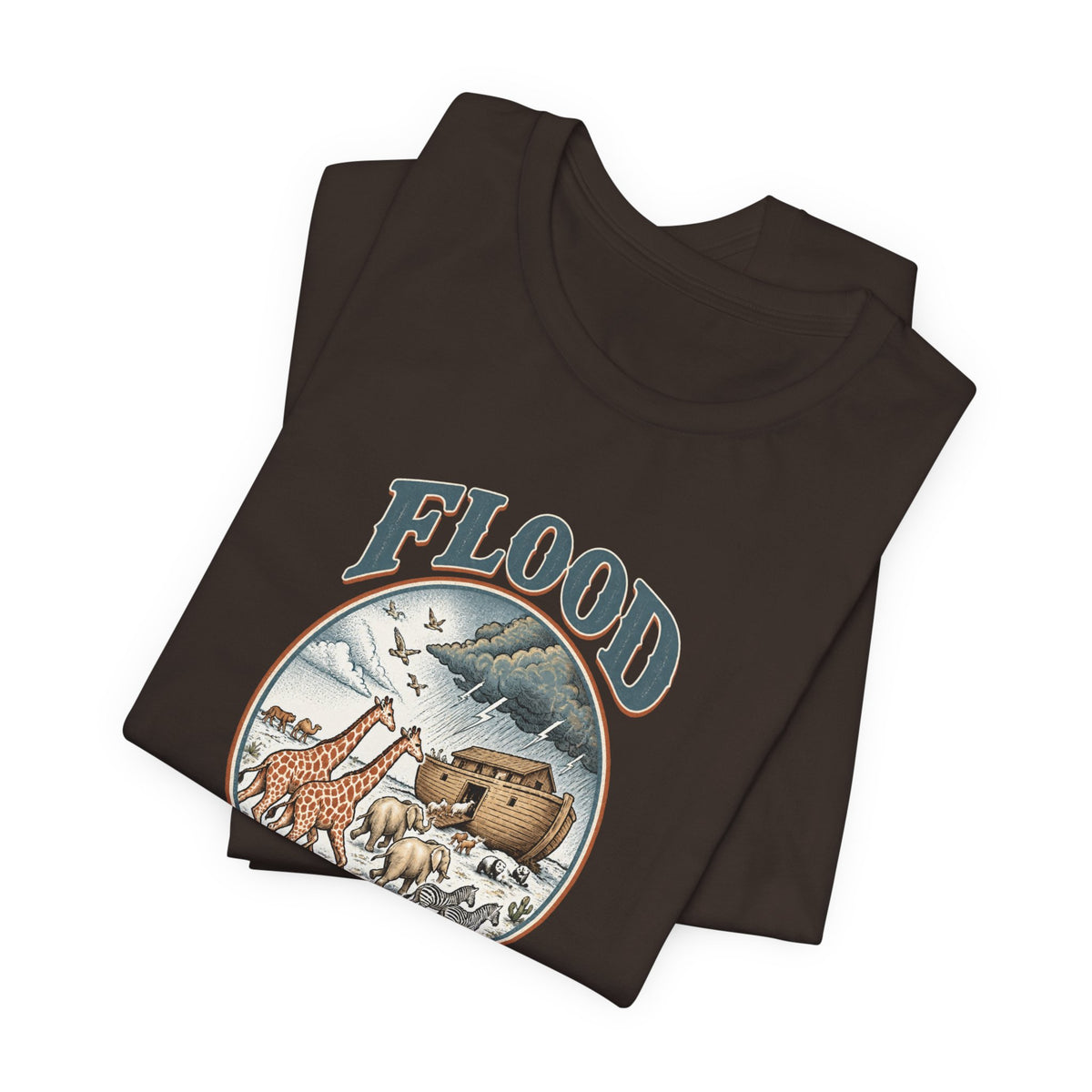 Flood Ready Faith Ark Animals T-Shirt