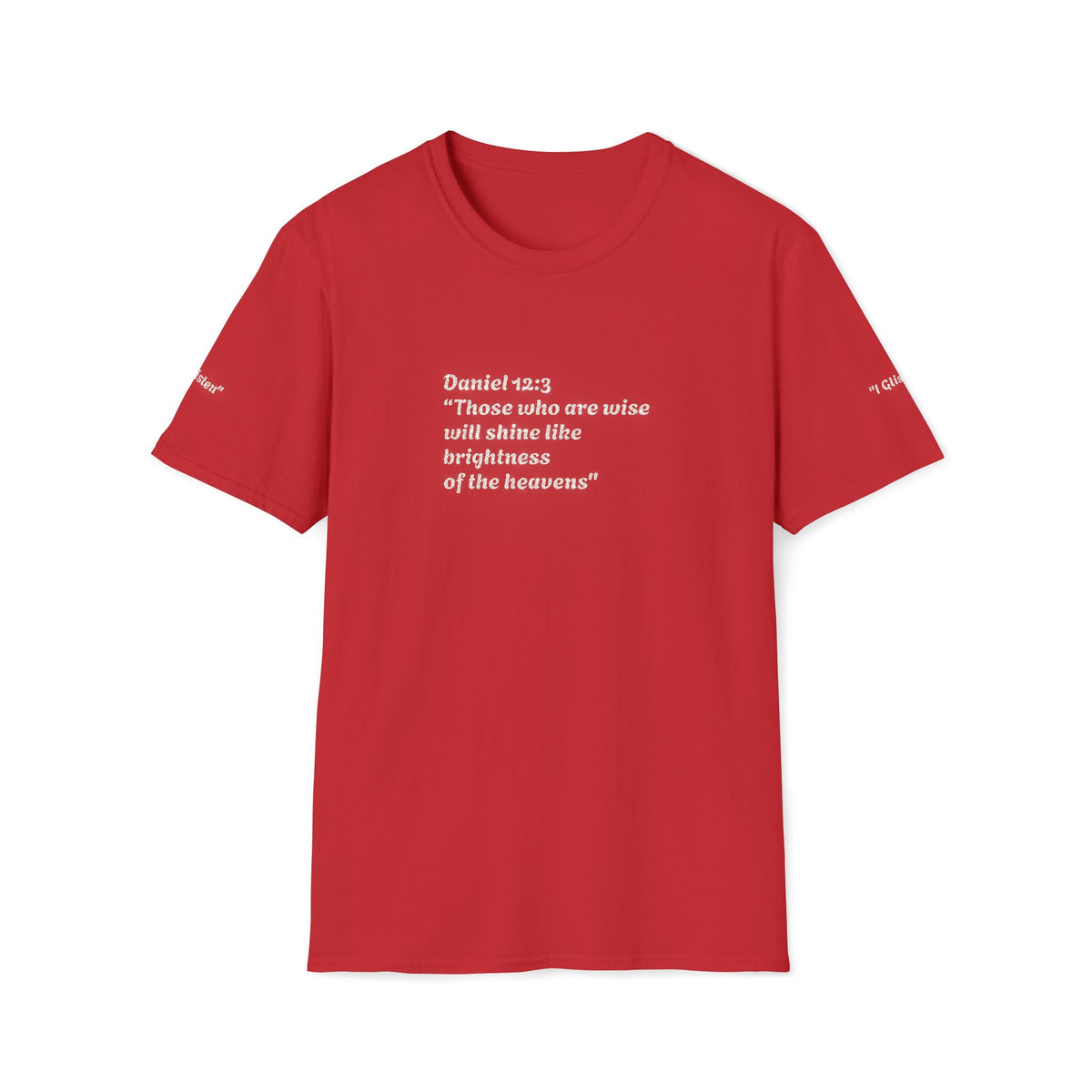 Biblical Quote T-Shirt — “Daniel 12:3” Inspirational Scripture Tee