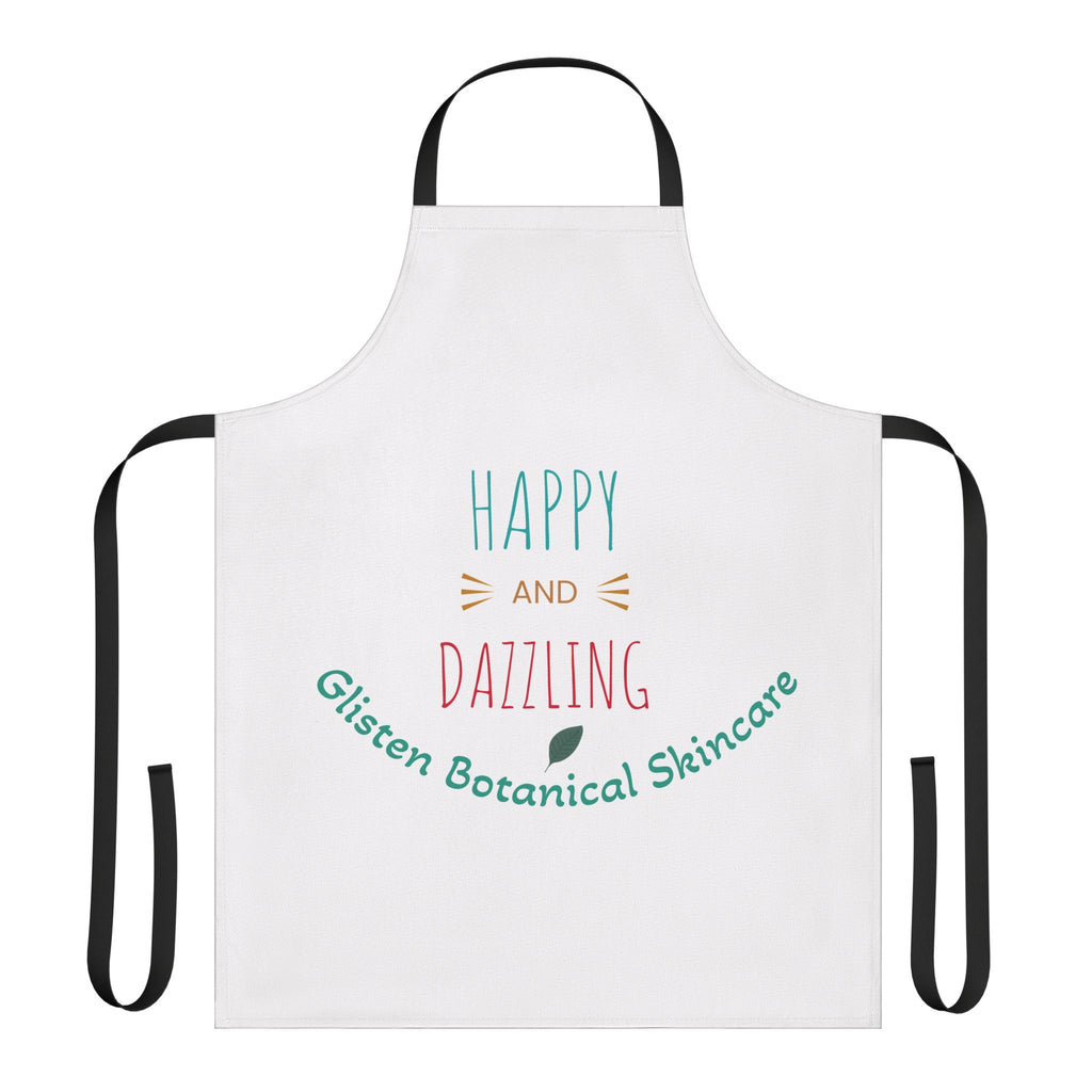 Happy and Dazzling Botanical Skincare Apron — Cute Spa/Beauty Gift
