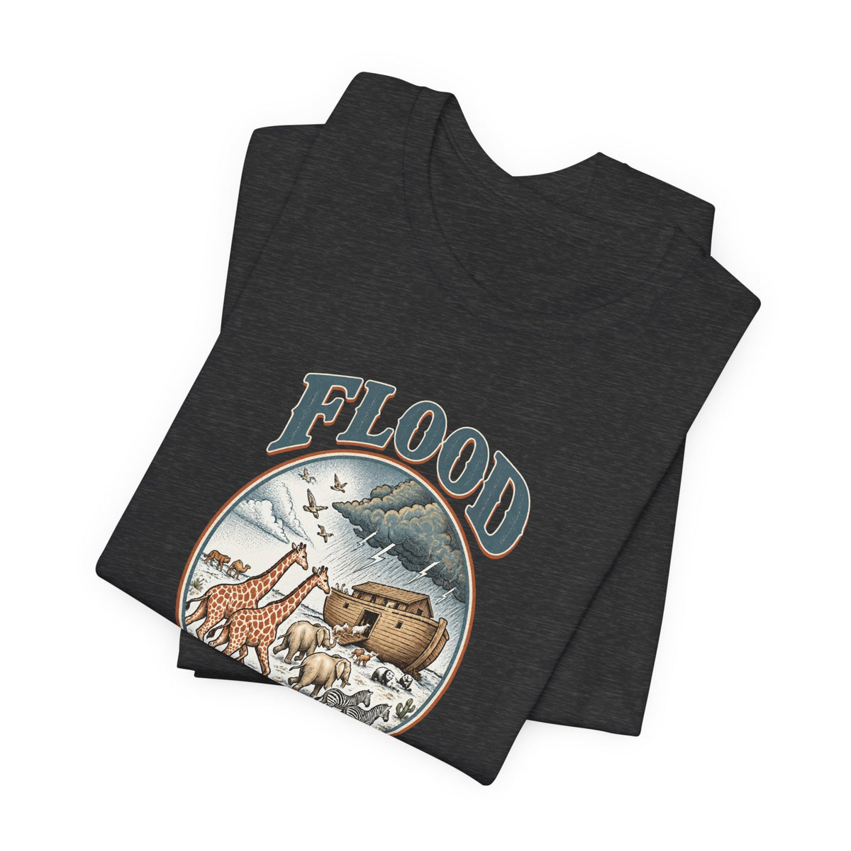 Flood Ready Faith Ark Animals T-Shirt