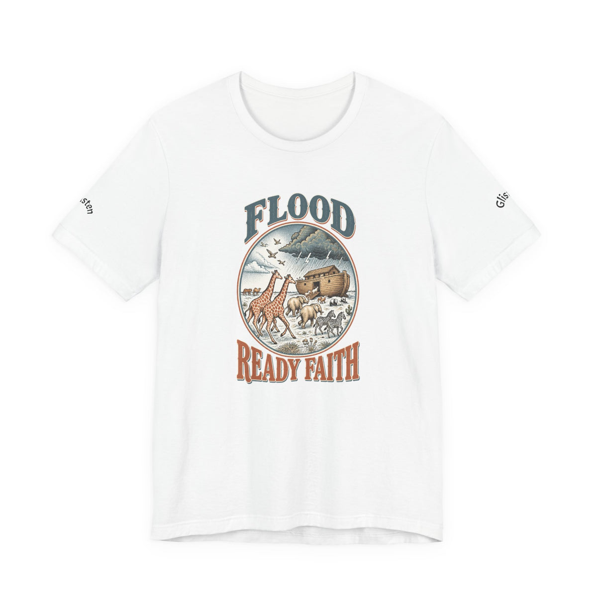 Flood Ready Faith Ark Animals T-Shirt