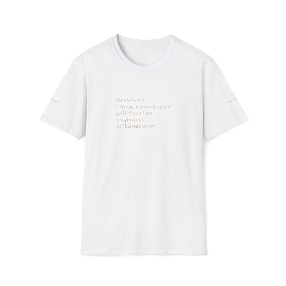 Biblical Quote T-Shirt — “Daniel 12:3” Inspirational Scripture Tee