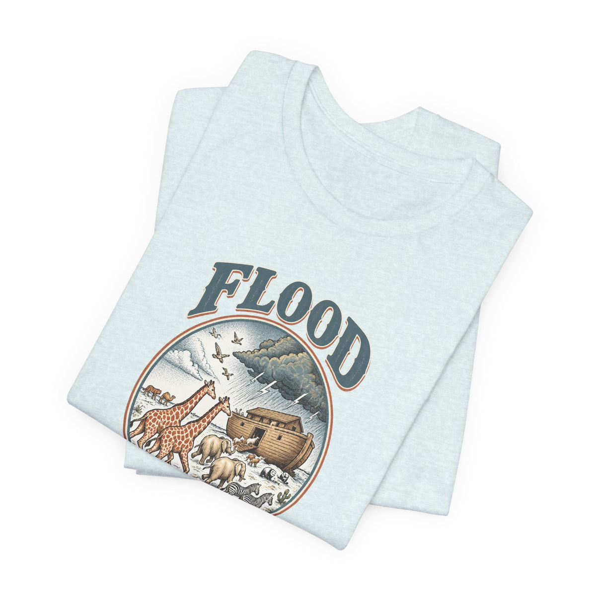 Flood Ready Faith Ark Animals T-Shirt