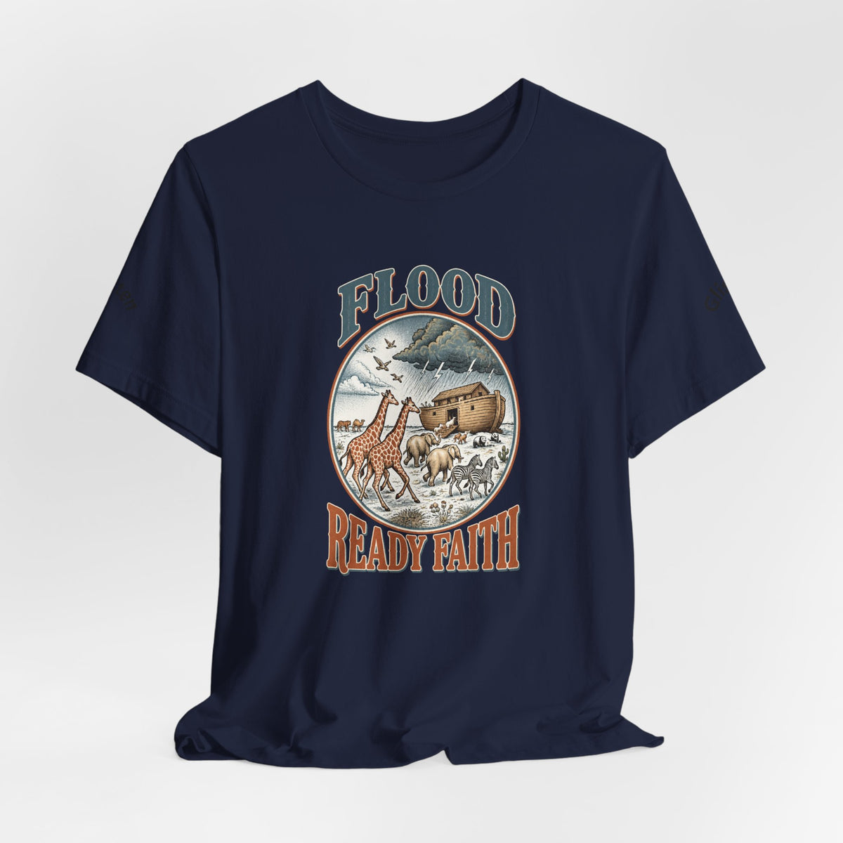 Flood Ready Faith Ark Animals T-Shirt
