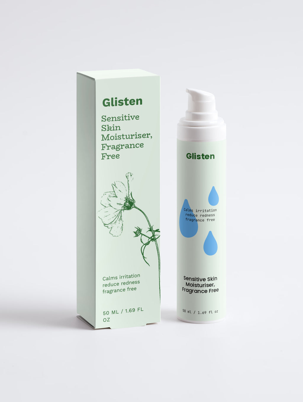 Sensitive Skin Moisturiser, Fragrance Free